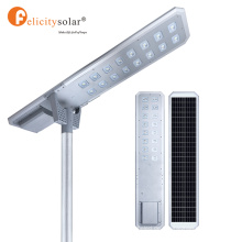 FelicitySolar D1 Series 120W alle in einem Solar Street Light mit Lithiumbatterie